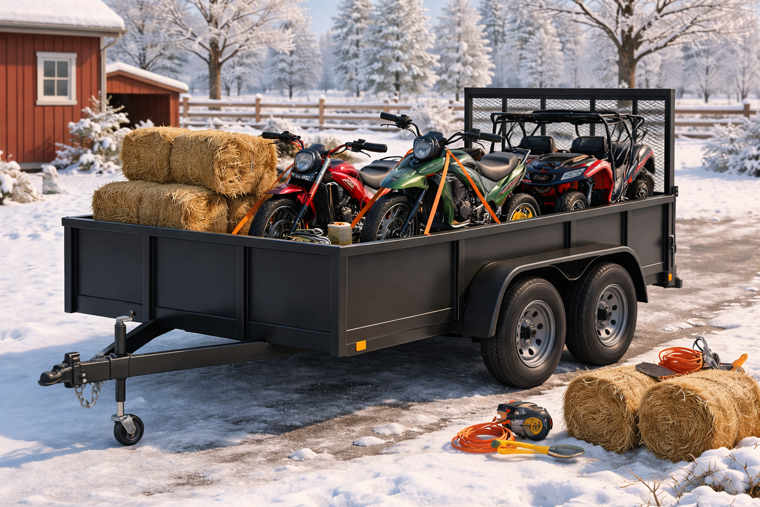 Why Rich Smiles Rental's 7x14 Utility Trailer