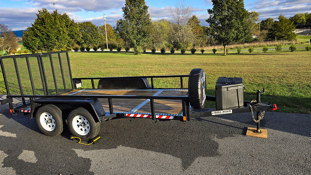 Bri-Mar 7x14' Utility Trailer photo 2